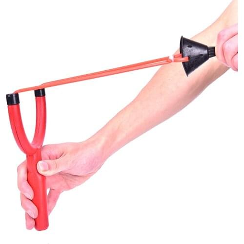 High-Jump Slingshot Shot Carp Fishing Bait Thrower Plastic Coarse Fishing Tool Catpult Slingshot Carp Fishing Bait Thrower