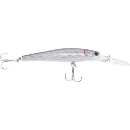 1PC GUOMUZI 12.5cm 14g Japan Hard Bait Laser Minnow Fishing Lure Pesca Hooks Fish Wobbler Tackle Crankbait Artificial Lures