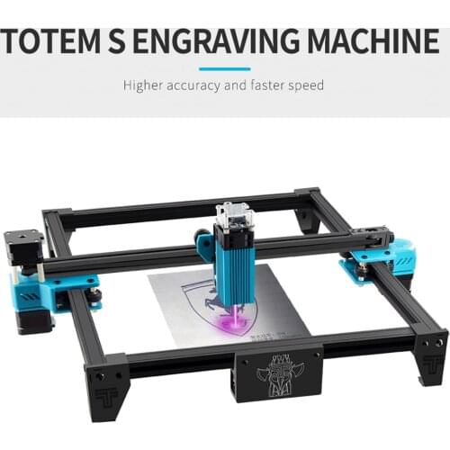 TOTEM S 40W Desktop CNC Laser Engraving Machine Carver Laser Cutter Printer Cutting Engraver for Plastic Wood Stainless Steel