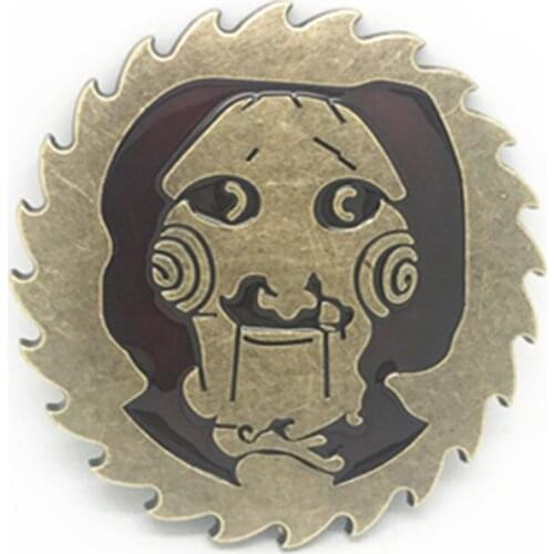 Western cowboy belt buckle flame lion head buckle men and women women zinc alloy fashion decoration men and women accessories