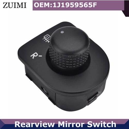 1J1959565F 1J1 959 565F Side Electric Rearview Mirror Switch Control Knob For VW Volkswagen Passat Golf IV Variant Beetle Bora