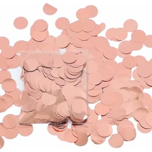 2.5cm 40g/Bag Mixed Colors Round Wedding Christmas Confetti Dots Filling Balloons Birthday Party Table Decorations Kids Supplies