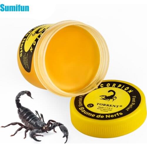 30g Scorpion Cream Cooling Oil Mint Repellent Mosquito Bites Treatment Dizziness Joint Pain Powerful Relieve Ointment