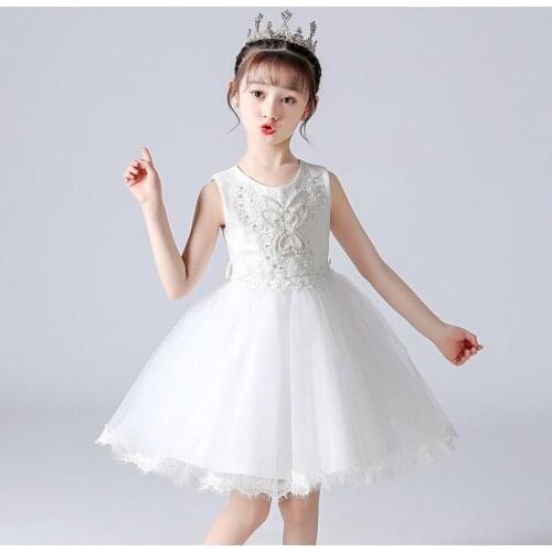 Kids Princess Dresses girls clothing summer cotton big girl Party wedding dress Carnival costume for children clothes 3 8 12Year