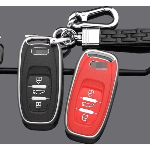For Audi A3 A4 A4L B5 B6 B7 B8 B9 A5 A6 A6L C5 C6 Q3 Q5 Q7 S5 S7 RS3 TT New Car key Shell Protecor TPU Car Key Case Cover