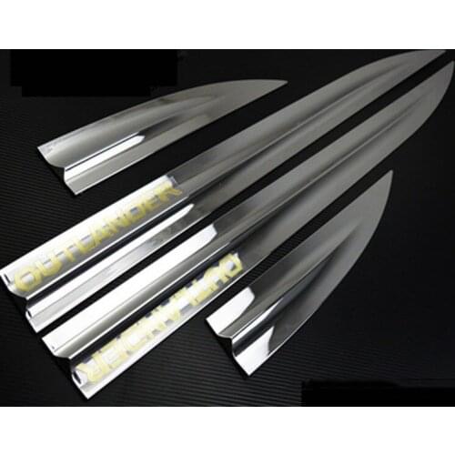 For Mitsubishi Outlander 2016-2019 High-quality ABS Chrome Body trim Anti-Rub protection Decoration Car styling