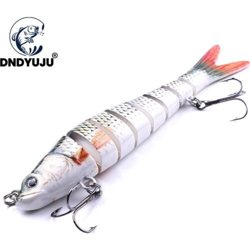 DNDYUJU Wobblers Fishing Lures Multi-section Hard Bait 13.7cm 27g Artificial Bait Minnow Crankbait Peche Carp Fishing Accessory