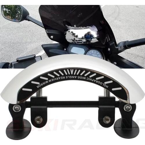 For BMW TMAX R1200GS R1250GS All Year Motorcycle Holographic Wide-angle Universal Rear Mirror Wide Mirror View on Windscreen
