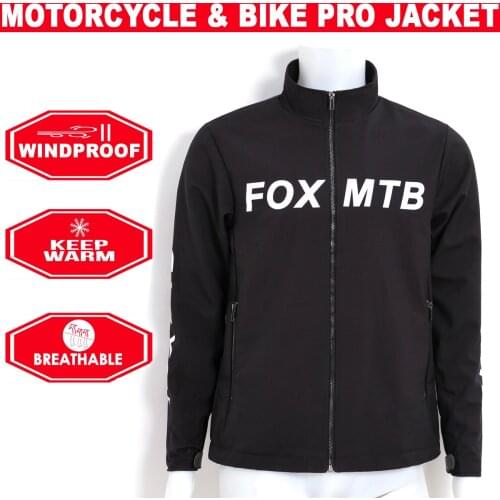 2021 new foxmtb motocross bicycle jacket mens thermal windproof racing riding wear vetement vtt spring cycling jacket breathable