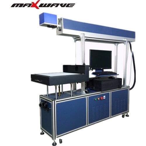 Maxwave Laser hot sale professional 100W CO2 marking machine 3d Dynamic laser machine for large size printing