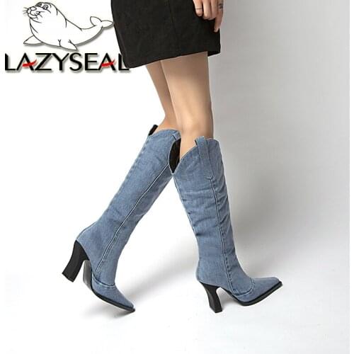 LazySeal/拉齐豹 Women's High Boots