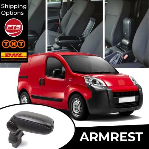 For Citroen Nemo 2007+ Armrest Seat Adjustable Car Center Console Arm Rest Box Interior Accessories Leather