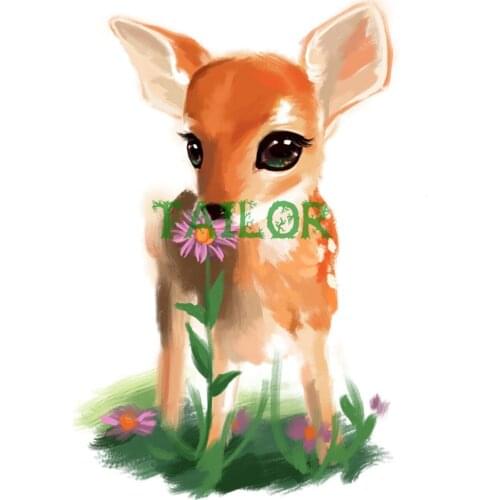 Full square Home Decor Gift Cuadros 5D diamond painting haft diamentowy Cross stitch kit set animal Mosaic colours deer art 45
