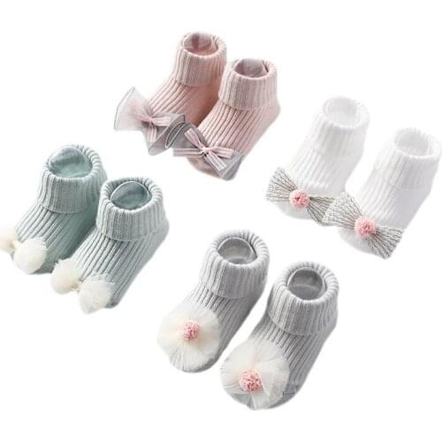 Infant Baby Socks Anti Slip Cartoon Baby Socks for Girls Cotton Newborn Boy Toddler Socks Baby Clothes Accessories