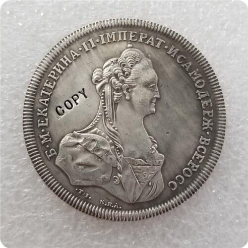 Tpye #3_1770 RUSSIA 1 Ruble COIN COPY