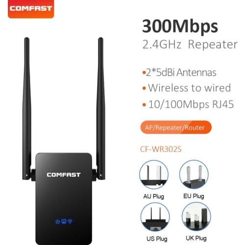 Wifi Extender wireless wifi repeater wi-fi router signal amplifier draadloos versterker range wifi ultraboost 2.4Ghz for home