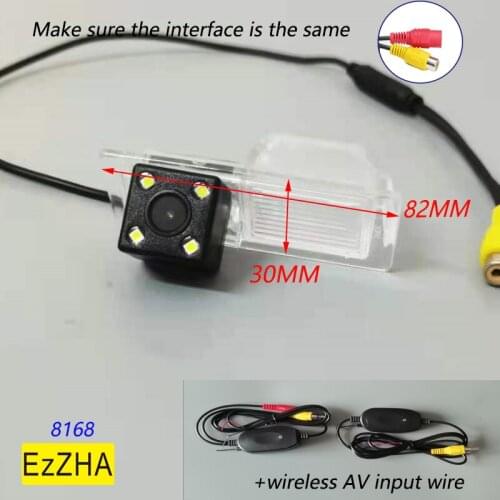 4 8LED Car CCD Night Vision Backup Rear View Camera Waterproof For Buick LaCrosse Verano ENVISION For Chevrolet Cruze TRAX LOVA