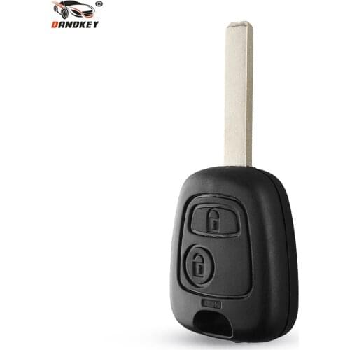 Dandkey Replcament 2 Button Remote Control Key Shell For Toyota AYGO Accessories Key Fob Car Key Case Cover no Logo