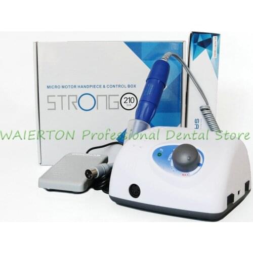 Dental nail Jewelry Micromotor Strong 210+105L Polishing Machine 35000rpm Brush Motor
