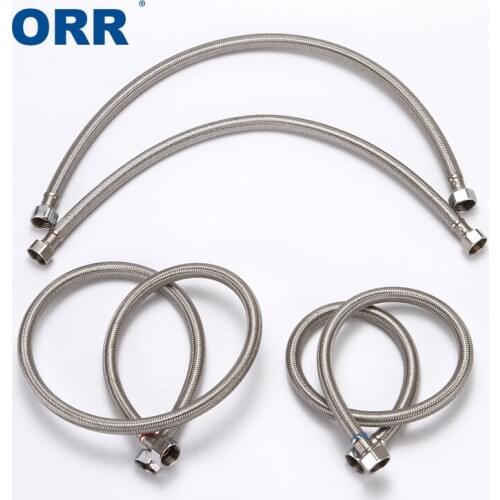 Flexible shower hose Bathroom accessories 50 60 80 100cm tube free shipping water pipe ORR