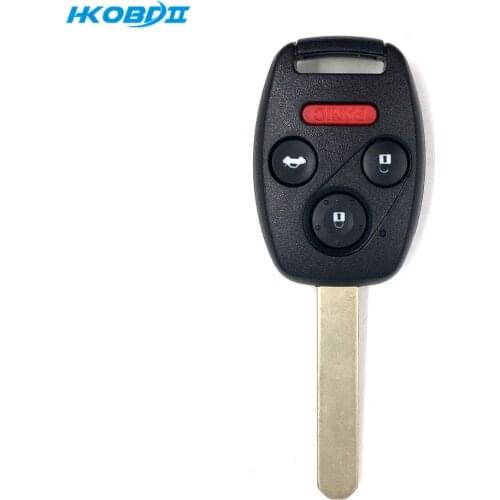 HKOBDII 3+1 Buttons Remote Car Key 313.8MHz ID46 Chip for 2008-2012 Honda CRV No Logo