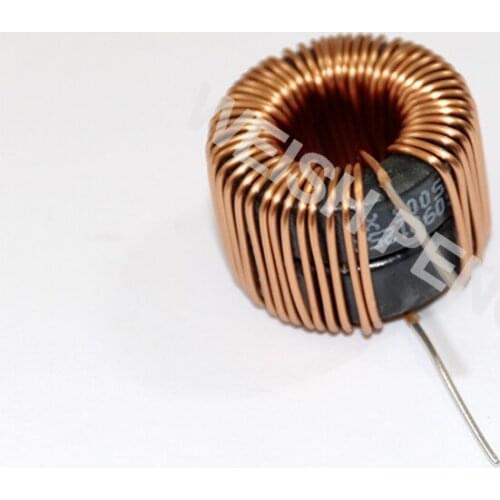 KS090125A-Ferrosilicon-470uh4A aluminium double rings Energy storage inductor Toroid Core Inductor Copper line D0.8×52T