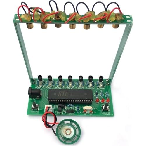 51 SCM Laser Harp Electronic Organ Piano The music Box Puzzle Technology DIY Kit