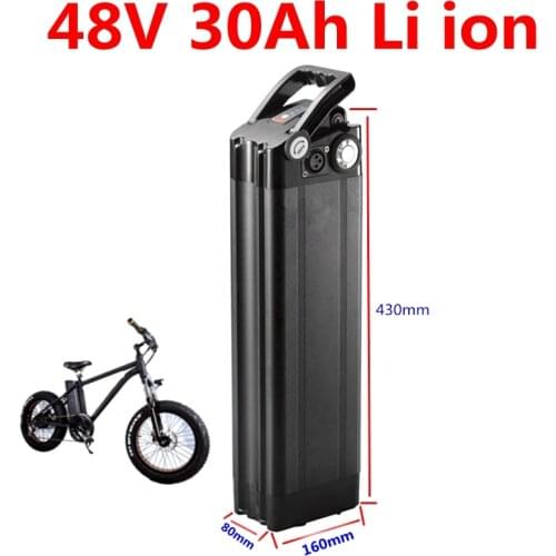 GTK 48v 30Ah lithium ion battery li-ion power battery with BMS for electric tricycle ebike scooter 48v 1000w motor + 5A charger