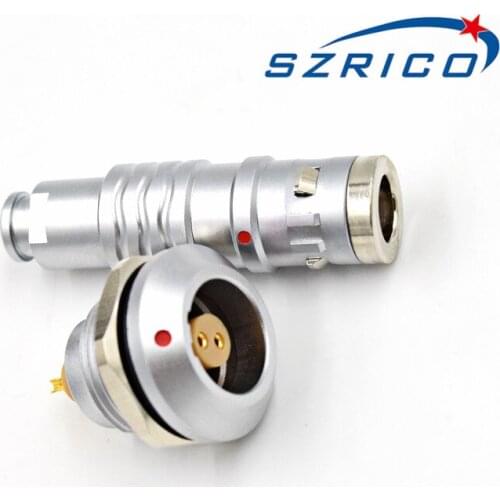 M14 Push Pull Self Locking 0K 2 3 4 5 6 pins Circular Waterproof Electrical Connector