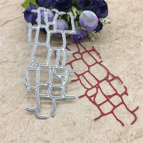 Special Geometry Grid Net Card Maker Metal Cutting Dies Stencil Scrapbooking Photo Album Card Paper Embossing Craft DIY