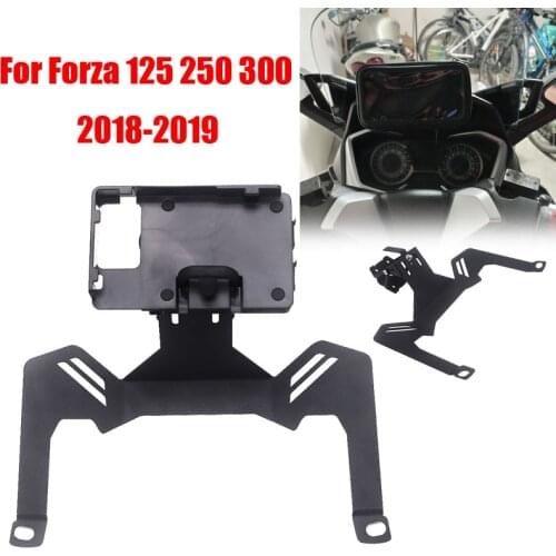 Motorcycle Accessories GPS Phone Navigation Fairing Upper Bracket Holder Support For Honda Forza 125 250 300 2018 2019