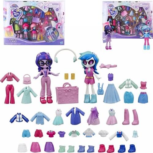 Original My Little Pony Anime Figure Toy Doll Accessories Action Figures Toy Doll Clothes Toys for Girls Clothes for Doll Gift
