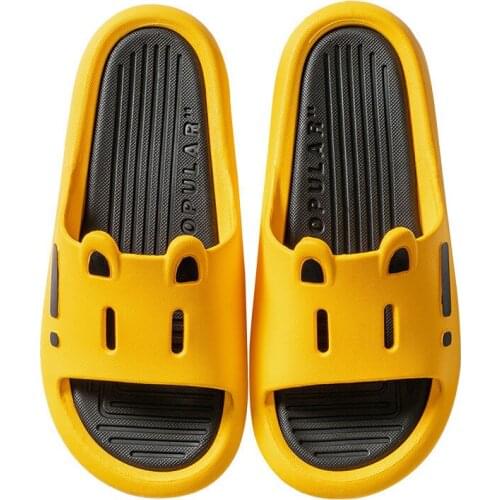 Female Summer Slippers Cute Cartoon Soft-Soled Student Sandals And Slippers Personality Thick-Soled Non-Slip Fashion Home Shoes