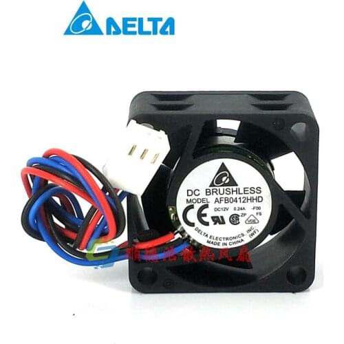 The Table to 4CM Cooling Fan 4020 12V 0.24A AFB0412HHD Max Airflow Rate Quality Assurance