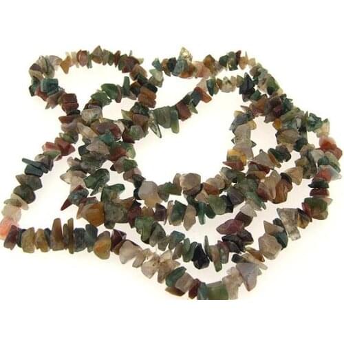Unique Pearls jewellery Store Nugget Green Agate Gemstone Beads one Full Strand 32'' LC3-318