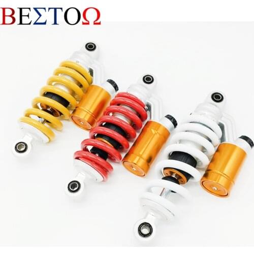 Universal Modified 240mm/260mm Motorcycle/Scooter/Sport-bike/Dirt-bike/ATV Rear Suspension Rebound Damping Round Shock Absorbers