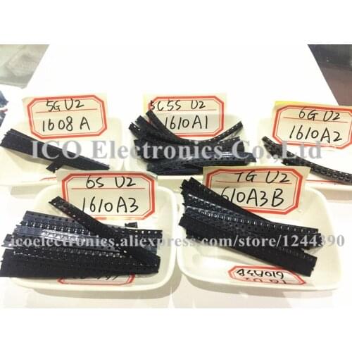 1608A+1610A1+1610A2+1610A3+610A3B For iPhone 5 5S 5C 6 6plus 6S 6SPlus 7 7plus U2 USB charging chip charger control IC 5pcs/set