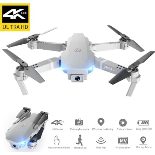 2020 E68Pro Mini Drone 4K 1080P Wide Angle Camera Dron Wifi FPV Height Hold Mode RC Foldable Quadcopter Kids Gift
