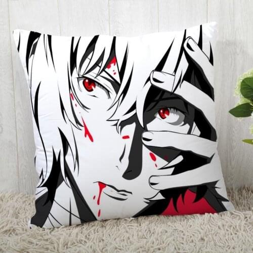 45*45 pillow case with Bungo Stray Dogs print for Wedding Pillow cover Animals pillowcases40X40cm45X45cm