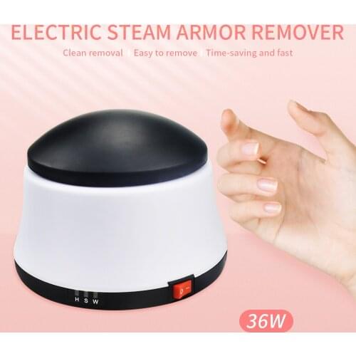 Electric 36W Steam Nail Polish Remover Machine Easily Remove All Nail Polish Gel Professional Clean Remover Nail Art Tools