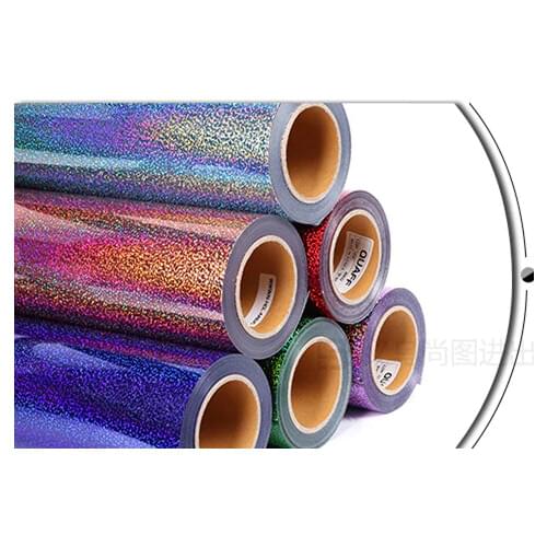 Free shipping 10 sheet /25cmx50cm Hologram Laser Heat Transfer Vinyl for Heat Press Machine Cutting Plotter