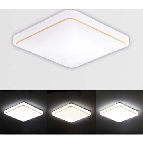 12/18W Fashion Modern White Warm LED Acrylic Ceiling Light Pendant Lamp Fixture Chandelier for Home Room Diningroom Decoration