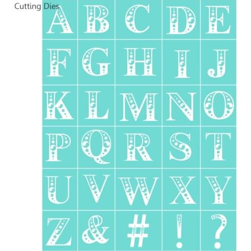 New Arriving Letter Self-Adhesive Silk Screen Printing Stencil Mesh Transfers 8.5x11" For T-Shirts Diy Handmade Craft