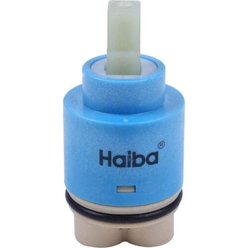Blue Ivory Plastic 35mm Diameter Water Tap Faucet Cartridge Valve