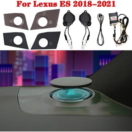 LED interior illuminated Ambient Light For Lexus ES 2018-2021 Rotating Midrange Treble Lamp Automatic Lift tweeter