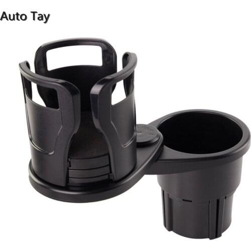 2 In 1 Universal Auto Car Seat Cup Holder Water Bottle Drink Coffee Adjustable Mount Stand Car Drinks Holder Seat Accessories