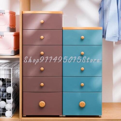 Storage Cabinet Storage Box Drawer Type Baby Clothes Storage Box Thickening Extra Large Storage Cabinet Household