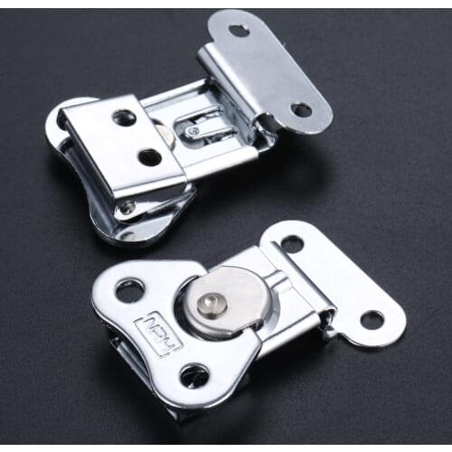 1pc Tool Box Wooden Box Buckle Rotary Lock Stainless Steel Butterfly Toggle Latch Catch Clamp For Flight Case 52*38mm