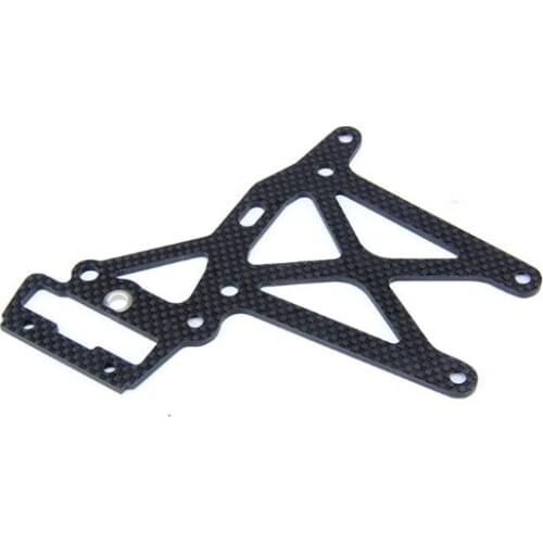 Carbon fiber rear upper plate for 1/5 hpi rovan km baja 5b 5t 5sc rc car parts