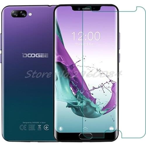 Smartphone Tempered Glass for Doogee Y7 Plus Y7plus 6.18" Glass 9H Protective Film Screen Protector cover phone